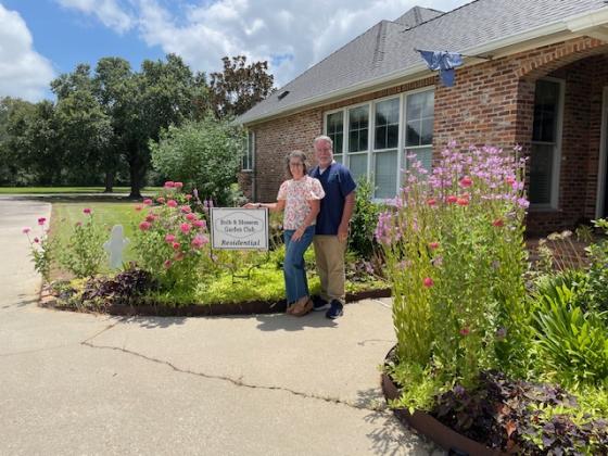 July residential yard of the month
