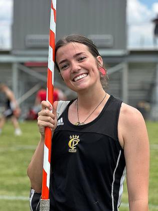 Macy Dailey - state track meet performer