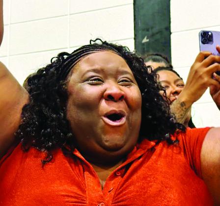 Tears of emotion at EHS Graduation ceremony