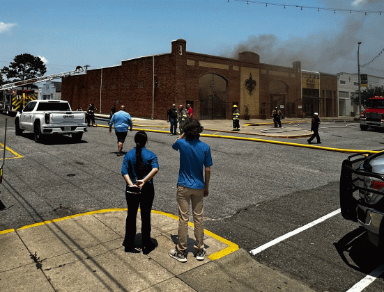 A fire is reported underway at Nick's on 2nd Street in Eunice. Dwight Jodon shared these photos of the longtime downtown restaurant.