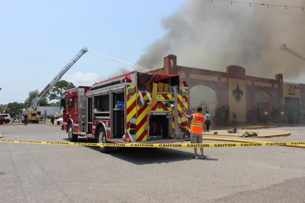 Nick's on 2nd on fire