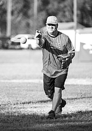Man Pitching