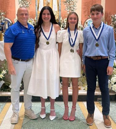 St. Edmund Catholic School wishes a congratulations to its 2026–2027 Middle School Class Officers and Academic Award Recipients.