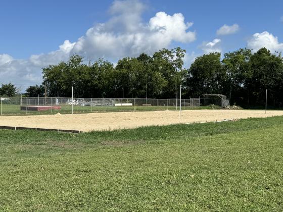 St. Eds Volleyball court