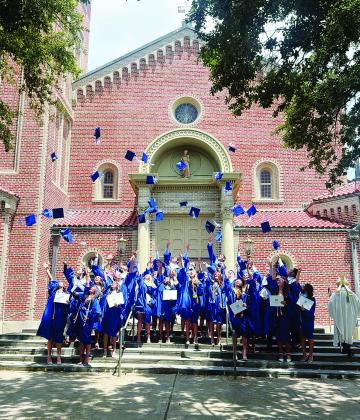 St. Edmund High graduating class of 2026. (Photo by Tommy Trosclair)