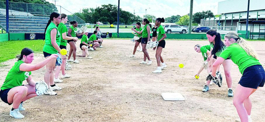 Less than a month after being named head softball coach at Eunice High School, Katharine Bertrand has already begun laying the foundation for what she hopes will become a championship-caliber program. Eunice High announced Bertrand’s hiring mid-May, and the former standout catcher has wasted little time getting to work. Serving as both a girls physical education teacher and the Lady Bobcats’ head softball coach next season, Bertrand’s team completed its first week of summer practices last week, and the coac