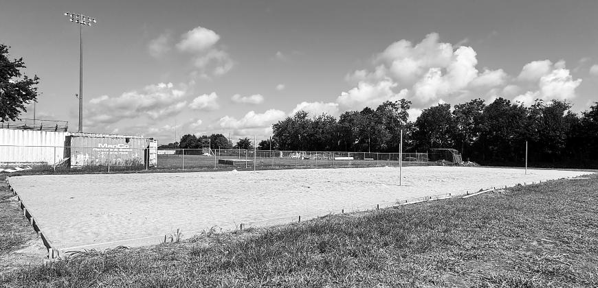 St. Edmund Volleyball court