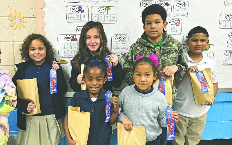 Students of the Month at East Elementary