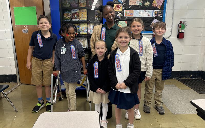Students of the Month at East