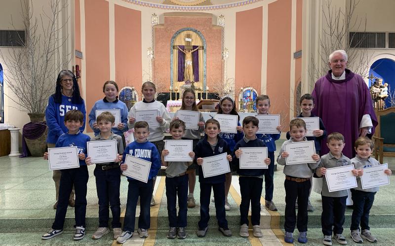 Young Christians at St. Edmund