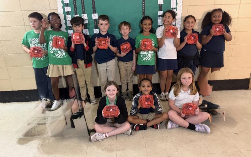East Elementary second graders learned about Clara Barton, “Angel of the Battlefield.”