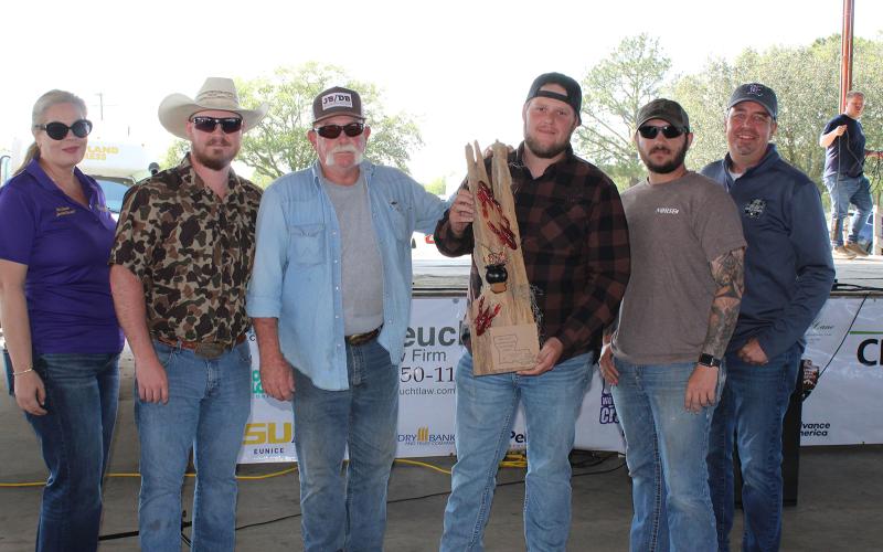 Sheriff  Bobby Guidroz team won third place in the Amateur Cooking Category.