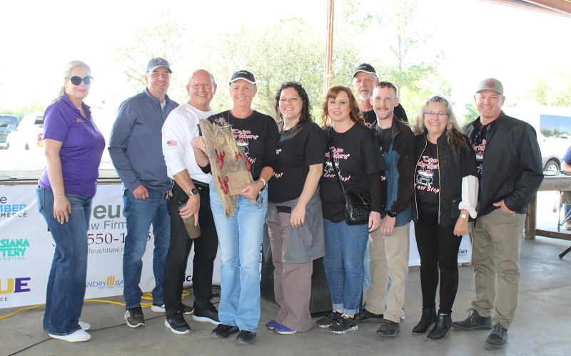 Capturing second place in the Showmanship/Booth Decoration Division was Ardoin’s Funeral Home.