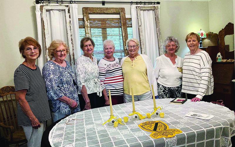 On May 11, Xi Beta Theta of Beta Sigma Phi held its annual Founders Day celebration at the home of Melinda Babineaux. Installation of the 2026-2027 officers was also held.