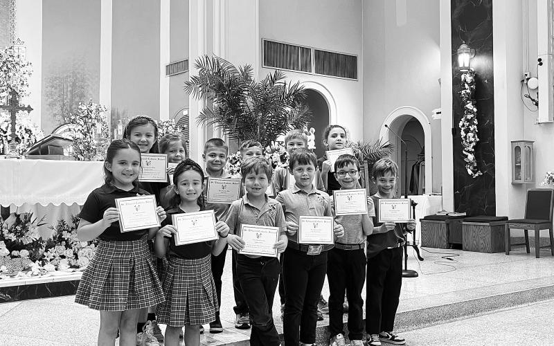 Awards given to St. Edmund Elementary students