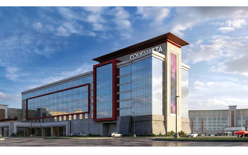 Kinder — Coushatta Casino Resort, Louisiana’s largest casino resort, today celebrated the grand opening of Legacy Tower, a major expansion milestone that adds 204 guest rooms, including 100 luxury suites, and brings the resort’s total inventory to more than 1,000 rooms. The Legacy Tower elevates the guest arrival experience and marks a major investment in the future of the Coushatta Tribe of Louisiana.