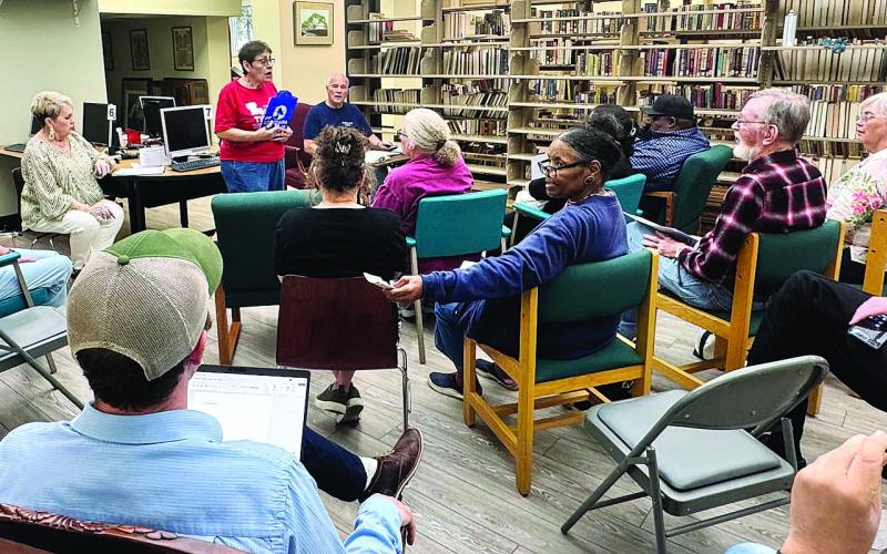 Library meeting