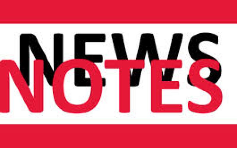 News notes items