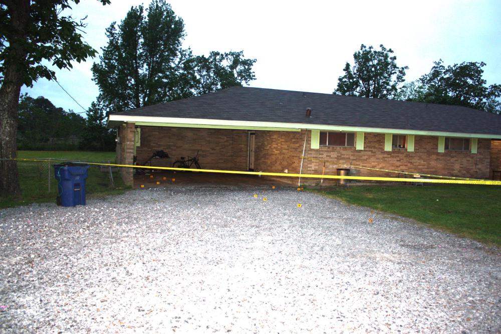 Crime scene photos from the St Landry Crime Stoppers and the St. Landry Parish Sheriff’s Office.