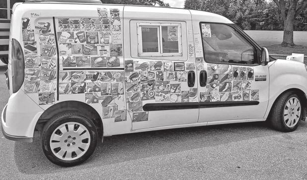 Kirk James Richardson of Arnaudville has been driving this ice cream van around Basile and other communities for several years now. Richardson was recently placed under investigation by Basile Police after receiving reports of drug sales from the vehicle, resulting in his recent arrest. (Photo from Richardson’s Facebook page)