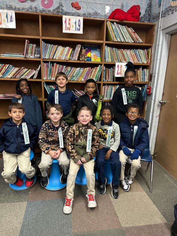 November Students of the Month at East