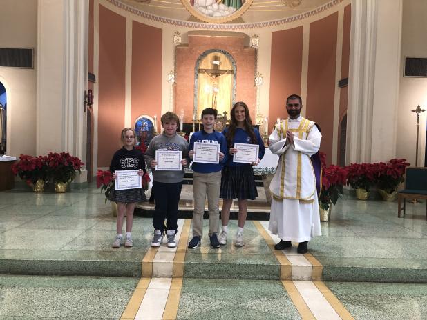 Catholic School Week Artwork Contest winners named at St. Edmund