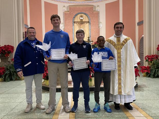 Students of the Year named at St. Edmund