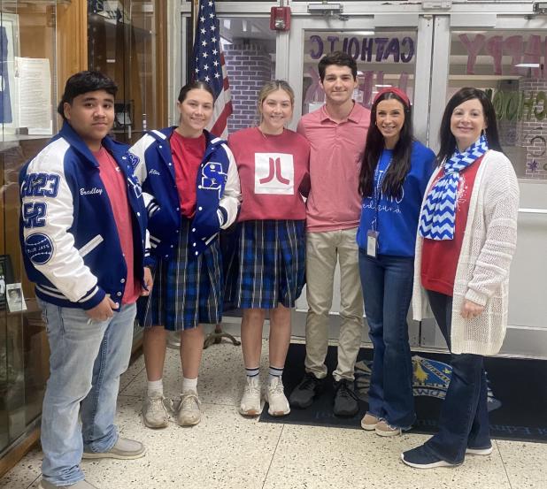 St. Edmund student honor governmental and national leaders