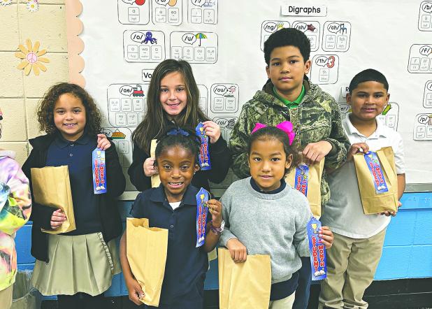 Students of the Month at East Elementary