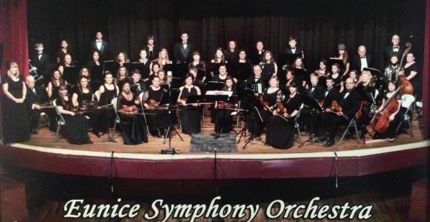 The Eunice Symphony Orchestra will be in concert, “Candlelight and Classics,” on Saturday, Feb. 25 at the LSUE Health Technology Auditorium on the LSUE campus in Eunice.  
