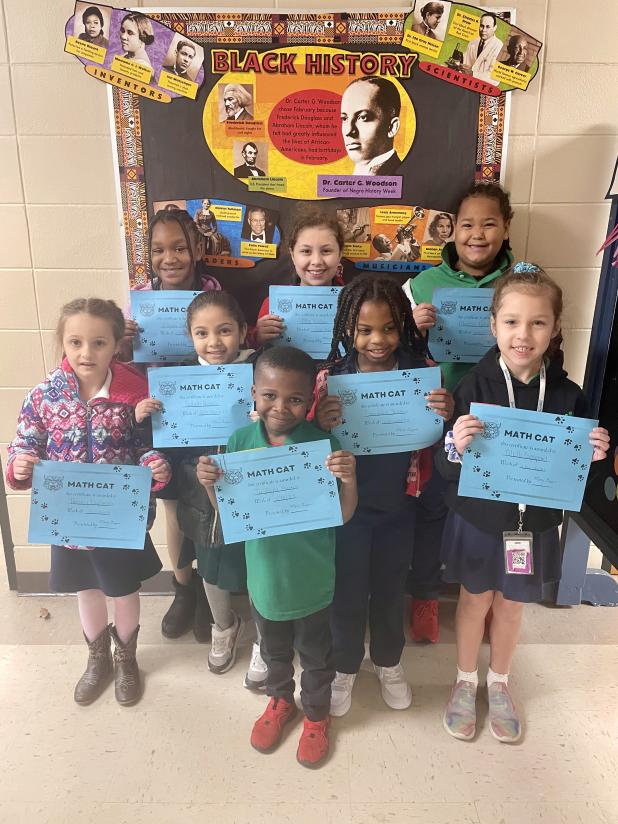 Top Math Cats at Eunice Elementary