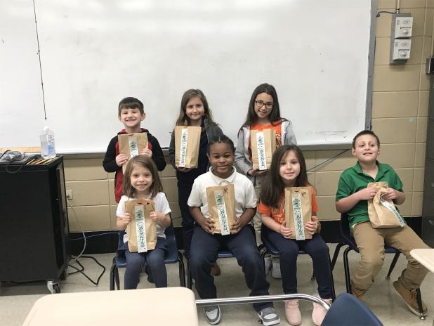 Students of the Month at East Elementary