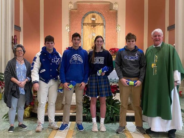 Newest ACT 22+ Club members at St. Ed