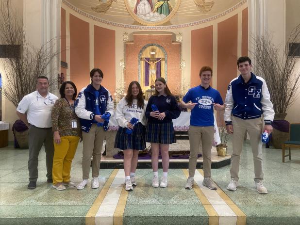 St. Edmund High named its newest members of the ACT 22 + Club. 