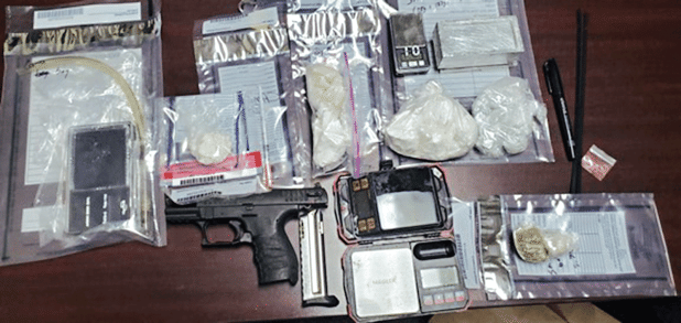 Evidence sized in arrest. (Acadia Parish Sheirff's Office photo)