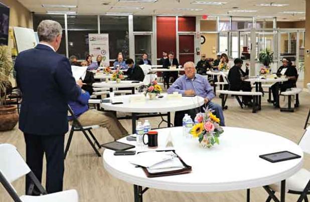 The St. Landry Economic Development Board met Tuesday in Opelousas. (Photo by Harlan Kirgan)