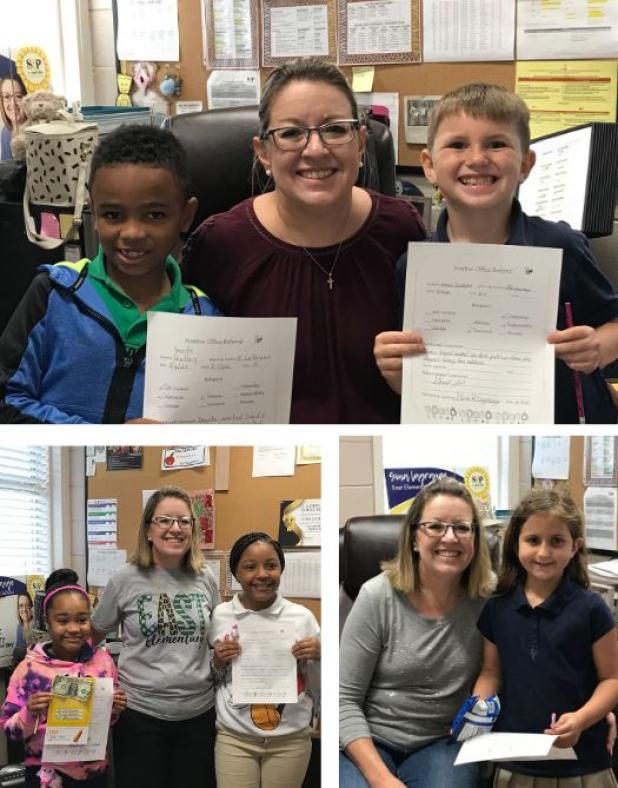 Positive Office Referral students at East