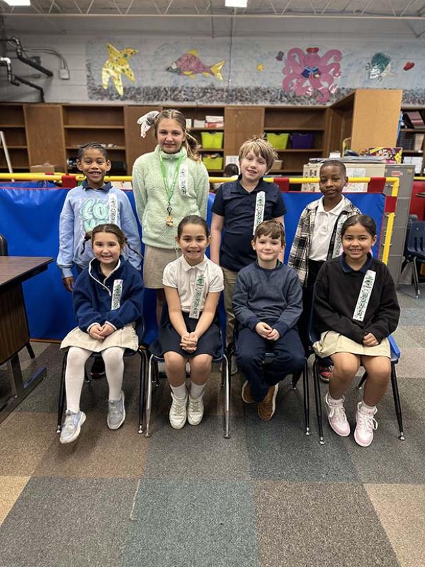 Students of the Month at East