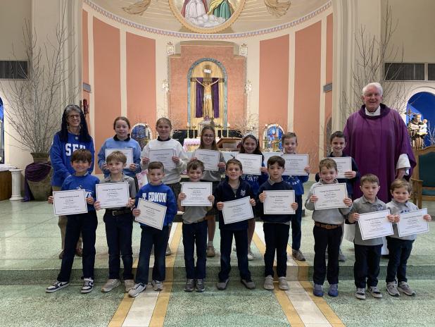 Young Christians at St. Edmund