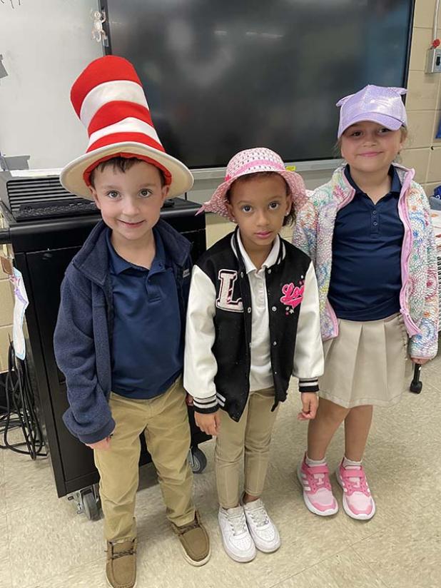 East students celebrate Dr. Seuss birthday