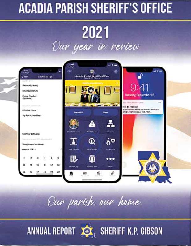  Acadia Parish Sheriff’s Office Annual Report