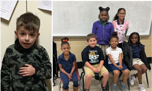 Students of the Month at East