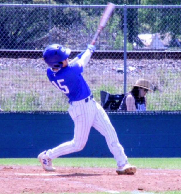 St. Edmund High catcher Peyton Vizena. (Photo by Rhett Manuel)
