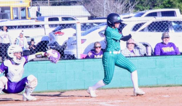 Eunice High pitcher Madelyn Smith. (Photo by Rhett Manuel)