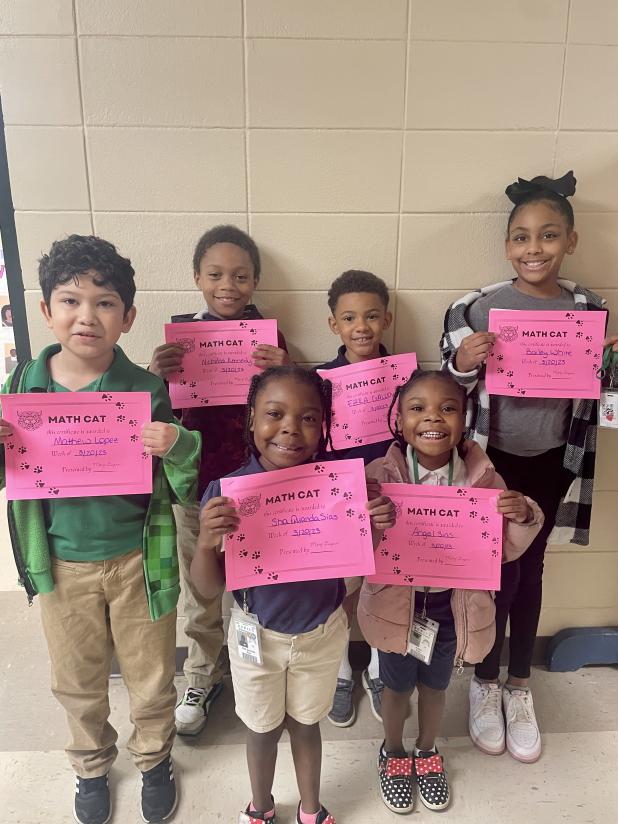 Top Math Cats at Eunice Elementary