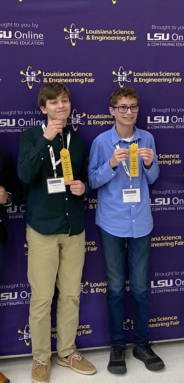 Cayden Green and Carter Bertrand