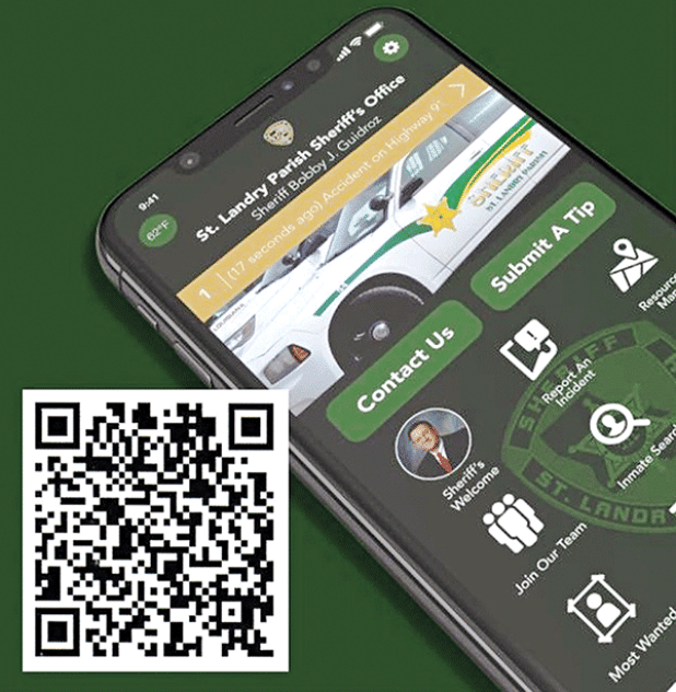 A new mobile application has been created for St. Landry Sheriff Office. The app is available in the App Store and on Google play. (Submitted photo)
