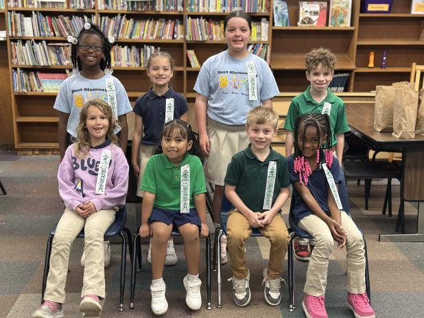 Students of the Month at East Elementary