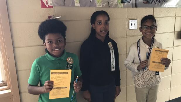 Top AR students at East