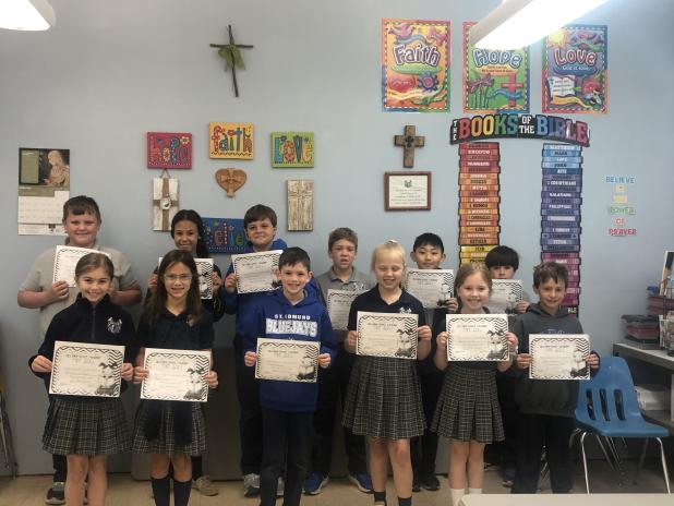 Top AR students named at St. Edmund
